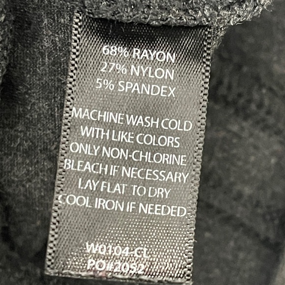 Betabrand Charcoal Gray Classic Dress Yoga Bootcut Pull On Pants Size Large - Picture 6 of 6